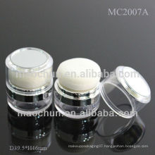 MC2007A Plastic loose powder container with brush